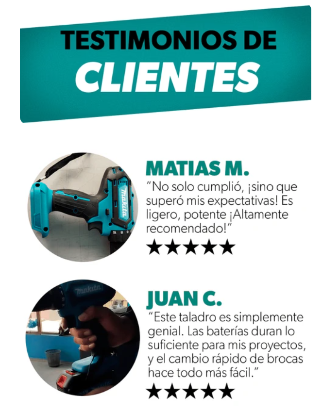 🔩 Makita Impact Pro™ - Taladro Inalámbrico de 24V + Maletín Profesional con Accesorios + 2 Baterías 🔋