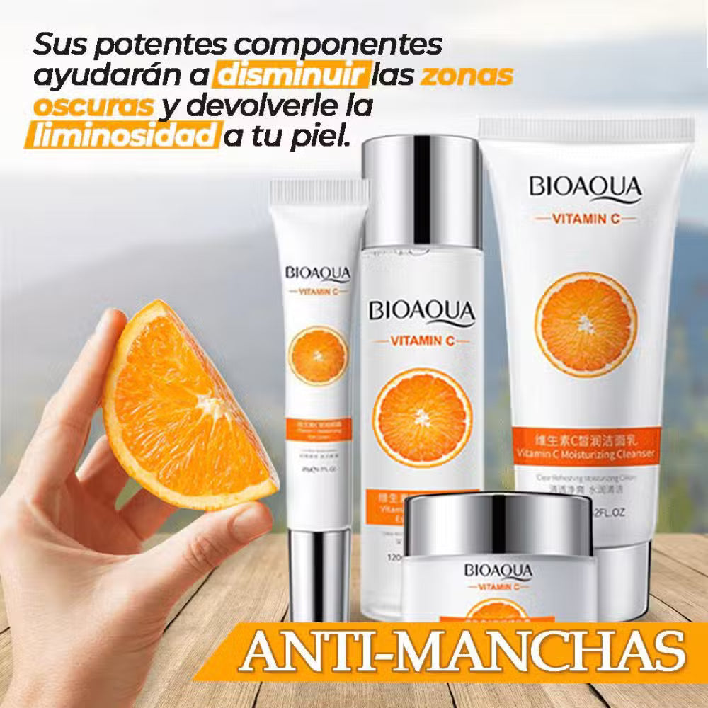 Kit Vitamin C Bioaqua - Caja Premium de Lujo