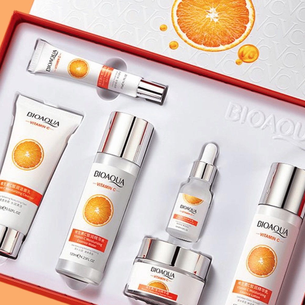 Kit Vitamin C Bioaqua - Caja Premium de Lujo